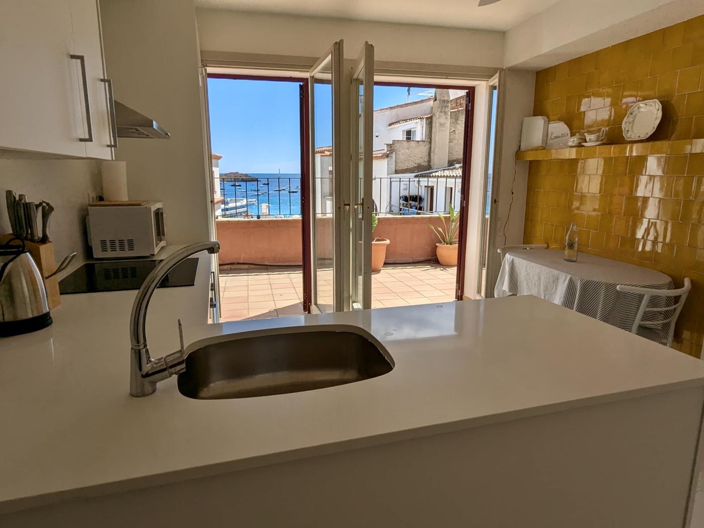 Bright Apartment in the Heart of Tossa de Mar in Tossa de Mar