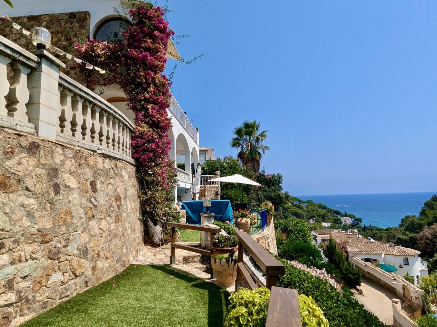 Mediterranean Home in Santa Maria de Llorel – Privacy and Views in Tossa de Mar