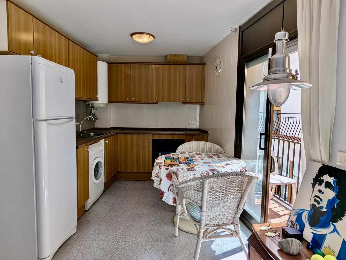 Appartement cosy 1 chambre avec balcon en plein centre-ville à Tossa de Mar